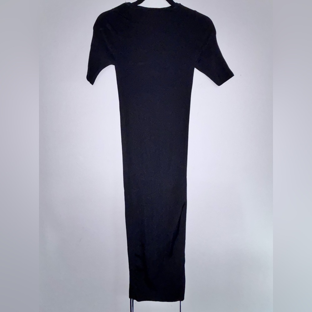 Zara black Knit maxi dress - Picture 5 of 9